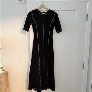 Runway scout ribbed maxi dress